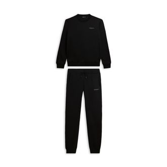 Freddy Tuta uomo felpa garzata con girocollo e fondo a costine