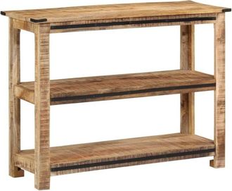 vidaXL vidaXL Tavolo Consolle 100x35x75 cm in Legno Massello di Mango
