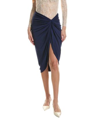 Michael Kors Jersey Ruched Skirt