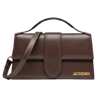 Jacquemus Womens Le Grand Bambino Bag - Brown Leather - One Size