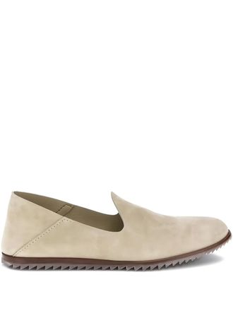 Pedro Garcia suede loafers - Neutrals