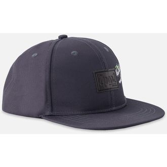 Deux par Deux Flat Brim Graphic Print Cap in Black at Nordstrom, Size 12-24 M