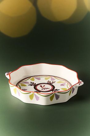Anthropologie Halisa Stoneware Pie Dish
