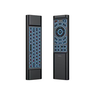 OEM Control Remoto Tipo Rat&oacute;n A&eacute;reo, Teclado Retroiluminado De 7 Colores, Modo Dual, Control Inal&aacute;mbrico De 2,4 Ghz Para Tv, Decodificador Y Pc