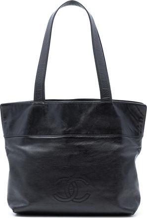 Chanel Tweedehands Cc Lamsleer Tote