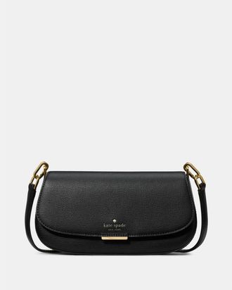 Kate Spade New York Womens Quinn Mini Crossbody Bag - Black - One Size