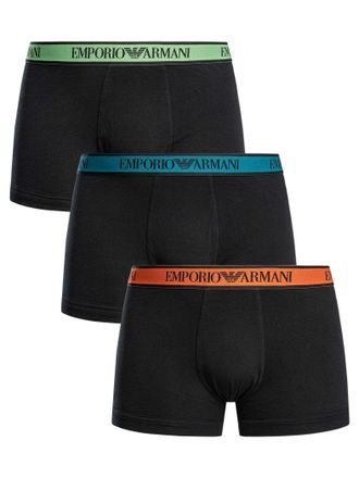 Emporio Armani Trunk 3-Pack, Zwart