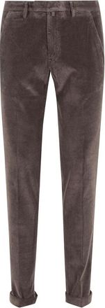 BRIGLIA 1949 Brille Slim-fit Broek - Heren - Slim Fit Broeken - Bruin - 2XL - Leer - Broeken