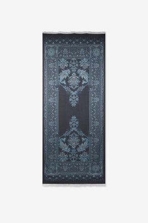 Etro Modal- und Baumwollschal mit geometrischen und floralen Motiven