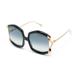 Anna-Karin Karlsson LA VIE EN Rose Black SUN Sunglasses - female - Anna Karin Karlsson - Sunglasses - Black - ONE SIZE - Accessories
