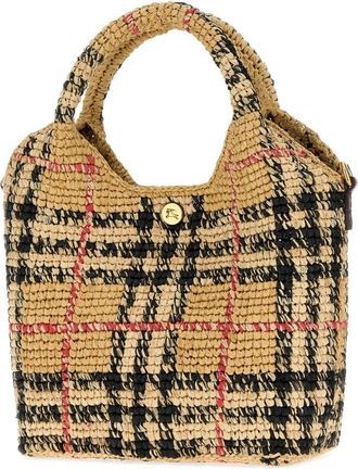 Burberry Womens Embroidered Margate Handbag Sandipcheck Borse A Mano Bag