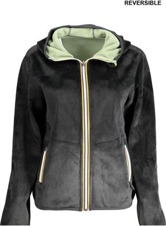 K-Way Dames, Sweatshirts & Hoodies, Zwart, Maat: XS Velours