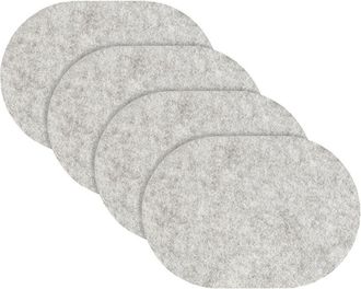 Fortessa Set Of 4 Loft Oval Felt Placemats