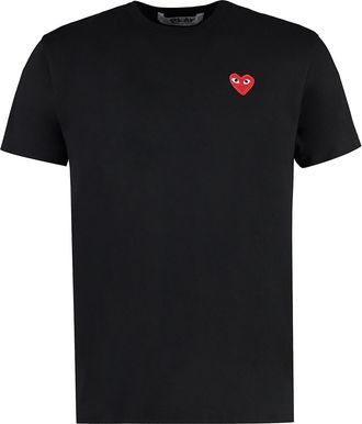 Comme Des Garçons Logo Cotton T-shirt