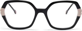 Carolina Herrera Occhiali con montatura geometrica - Nero