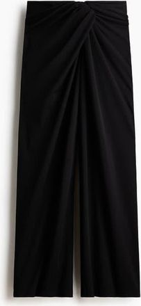 H&M Twisted-detail Trousers in Black at Nordstrom, Size Xx-Large