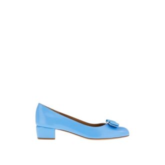 Ferragamo Vara 22 Ladies Little Boy Blue Heels, US Size 5
