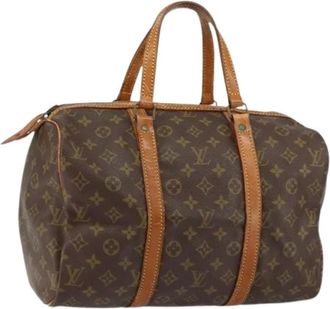 Louis Vuitton Pre-owned Handbags, female, Brown, Size: ONE SIZE Pre-owned Canvas Handbag