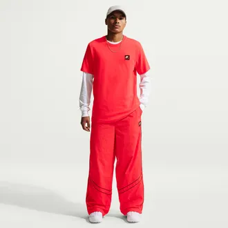 Nike Mens Air Track Pants in Red | IF1306-696