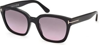 Tom Ford Haylay Zonnebril - Dames - Zonnebrillen - Zwart - 53 MM - Accessoires