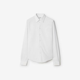 Burberry Regular Fit Cotton Poplin Shirt