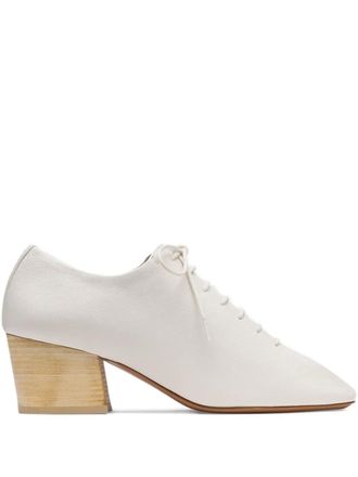 Christophe Lemaire 55mm Souris elongated-toe pumps - White