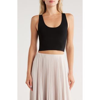 A.L.C. Cleo Scoop Neck Tank in Black at Nordstrom Rack, Size X-Large