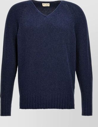 Maryya v-neck long-sleeve jumper