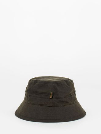 Barbour Wax bucket hat olive