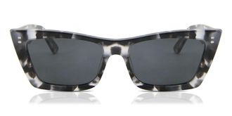 LMNT Sunglasses Cat Eye Full Rim Plastic Womens Prescription Sunglasses Tortoiseshell Size 53 - LMNT