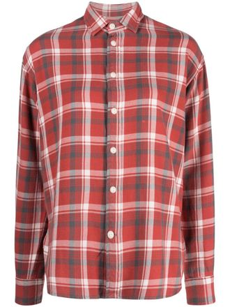 Polo Ralph Lauren Geruit blouse - Rood