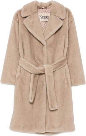 Herno Belted Single-breasted Coat