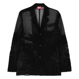 Diesel Heren, Jassen, Zwart, Maat: L