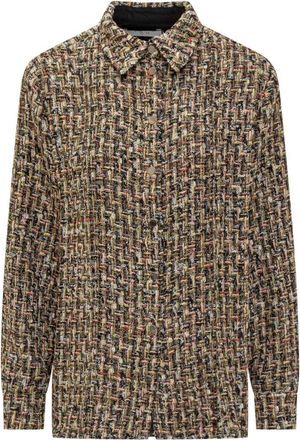 Iro Multicolour Tweed Textured Shirt