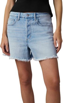 Joe's The Jessie Fray Hem Stretch Denim Shorts in Fiction at Nordstrom, Size 29