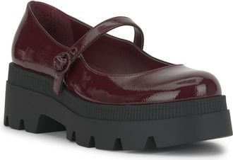 Jessica Simpson Uvelia Mary Jane Platform Pump in Dark Cherry at Nordstrom, Size 7.5