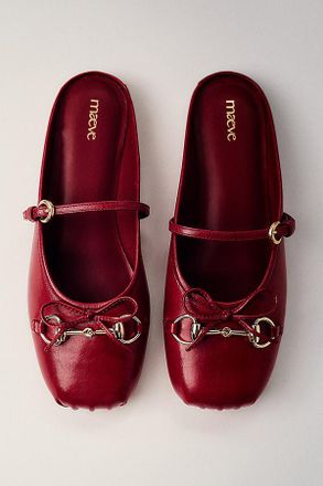 Maeve Horsebit Mule Ballet Flats