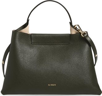 Ree Projects Elieze Medium Leather Handbag in Deep Moss at Nordstrom
