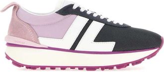 Lanvin Multicolor Color Block Sneakers