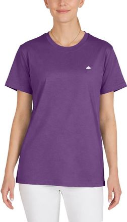 Dalix Womens Lil Cloud Lightweight Jersey Tee in Purple at Nordstrom, Size Xx-Large