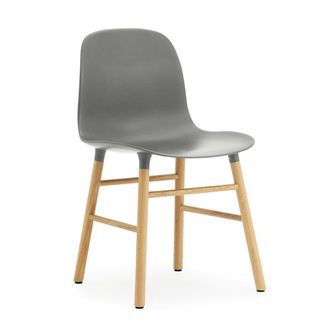 NORMANN COPENHAGEN Form Stuhl, Eiche / grau