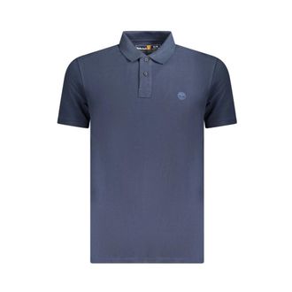 Timberland Polo met korte mouwen - Heren - Polos - Blauw - S - Katoen - Tops