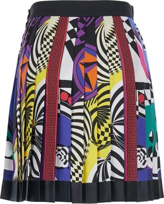 Versace Donna, Gonne, Multicolore, M, new