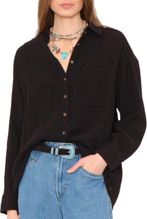 Xirena Tyler Shirt In Black