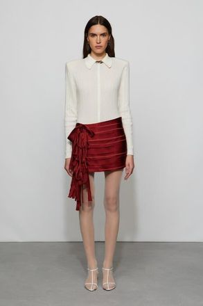 Et Ochs Reed Skirt in Lipstick Red at Nordstrom, Size 10