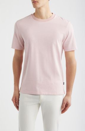 BOSS Thompson Solid T-Shirt in Light Pastel Pink at Nordstrom, Size Xx-Large