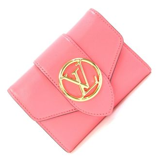 Louis Vuitton Dahlia Leather Wallet (Tri-Fold) (Pre-Owned)