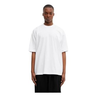 VETEMENTS Camiseta con Logo Ic&oacute;nico - Tops - Hombre - Blanco - M