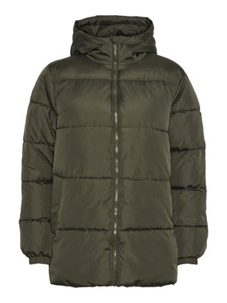 Pieces Womens Pcmaddie Puffer Jacket Noos Bc Quilted, Forest Night, XS