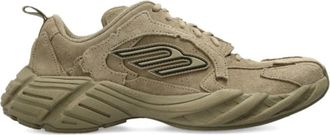 Balenciaga Beige Su&egrave;de Chunky Sole Sneakers - Dames - Sneakers - Beige - 40 EU - Su&egrave;de - Schoenen